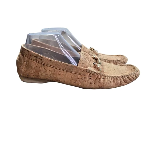 Donald J. Pliner Loren Cork Driving Mocs Loafers Horsr Bit - Picture 2 of 11